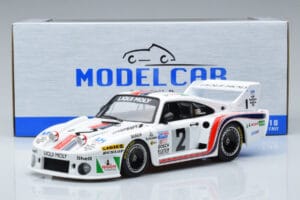 Porsche 935J #2 Liqui Moly R. Stommelen / R. Joest / V. Merl 24 Hours of Daytona Winner 1980 MCG 1:18 MCG18803R Metal — zdjęcie 6 z 6