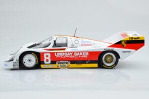 Porsche 956K Lindsay Saker #8 B. Wollek / C. Serra / S. Johansson 1000km Kyalami 1983 Minichamps 1:18 155836698 Metal — zdjęcie 3 z 6