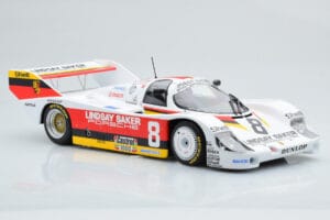 Porsche 956K Lindsay Saker #8 B. Wollek / C. Serra / S. Johansson 1000km Kyalami 1983 Minichamps 1:18 155836698 Metal — zdjęcie 4 z 6