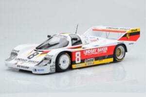 Porsche 956K Lindsay Saker #8 B. Wollek / C. Serra / S. Johansson 1000km Kyalami 1983 Minichamps 1:18 155836698 Metal