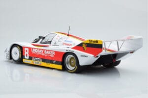 Porsche 956K Lindsay Saker #8 B. Wollek / C. Serra / S. Johansson 1000km Kyalami 1983 Minichamps 1:18 155836698 Metal — zdjęcie 5 z 6