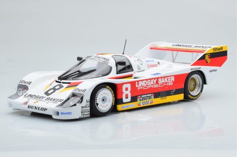 Porsche 956K Lindsay Saker #8 B. Wollek / C. Serra / S. Johansson 1000km Kyalami 1983 Minichamps 1:18 155836698 Metal
