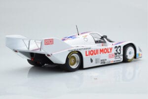 Porsche 956K Liqui Moly Brun Racing #33 H-J. Stuck / H. Grohs / W. Brun 1000km Spa 1983 Minichamps 1:18 155836633 Metal — zdjęcie 2 z 6