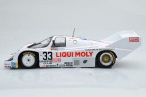 Porsche 956K Liqui Moly Brun Racing #33 H-J. Stuck / H. Grohs / W. Brun 1000km Spa 1983 Minichamps 1:18 155836633 Metal — zdjęcie 3 z 6