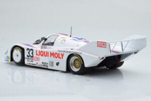 Porsche 956K Liqui Moly Brun Racing #33 H-J. Stuck / H. Grohs / W. Brun 1000km Spa 1983 Minichamps 1:18 155836633 Metal — zdjęcie 5 z 6