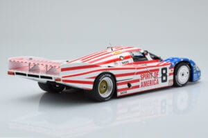 Porsche 956L Spirit of America #8 G. Follmer / J. Morton / K. Miller 24 Hours of Le Mans 1986 Minichamps 1:18 180866508 Metal — zdjęcie 3 z 8