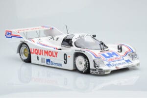 Porsche 962C Kremer Racing Liqui Moly #9 M. Winkelhock 3rd Place Norisring Trophy 1985 Minichamps 1:18 155856509 Metal — zdjęcie 4 z 6