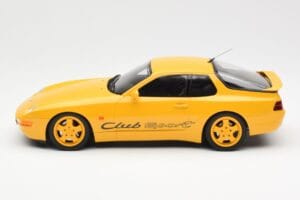 Porsche 968 Clubsport Żółty GT Spirit 1:18 GT129 Żywica — zdjęcie 3 z 6