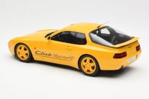 Porsche 968 Clubsport Żółty GT Spirit 1:18 GT129 Żywica — zdjęcie 5 z 6