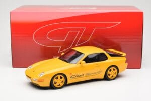 Porsche 968 Clubsport Żółty GT Spirit 1:18 GT129 Żywica — zdjęcie 6 z 6