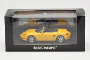 Porsche Boxster 986 Żółty Minichamps 1:43 400062072 Metal — zdjęcie 4 z 4