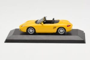 Porsche Boxster 986 Żółty Minichamps 1:43 400062072 Metal