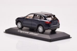 Porsche Cayenne 9PA Diesel Ciemny Niebieski Minichamps 1:43 WAP0200030B Metal — zdjęcie 3 z 4