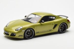 Porsche Cayman R 987 Peridot Metallic GT Spirit 1:18 GT425 Żywica