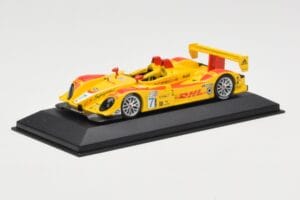 Porsche RS Spyder DHL #7 R. Dumas / T. Bernhard Winner Long Beach GP ALMS 2007 Minichamps 1:43 400076607 Metal — zdjęcie 2 z 4