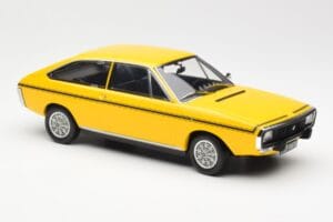 Renault 15 TL Żółty Czarny Norev 1:18 185351 Metal — zdjęcie 4 z 6