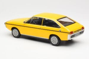 Renault 15 TL Żółty Czarny Norev 1:18 185351 Metal — zdjęcie 5 z 6