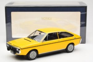 Renault 15 TL Żółty Czarny Norev 1:18 185351 Metal — zdjęcie 6 z 6