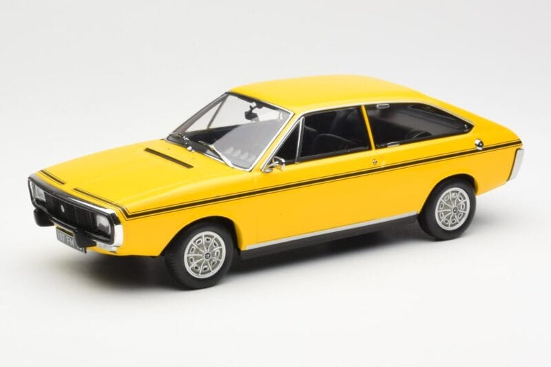 Renault 15 TL Żółty Czarny Norev 1:18 185351 Metal