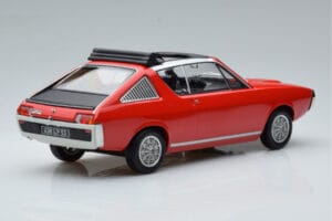 Renault 17 Gordini Decouvrable Czerwony Norev 1:18 185371 Metal — zdjęcie 2 z 6