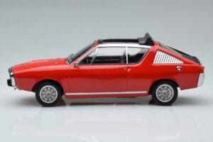 Renault 17 Gordini Decouvrable Czerwony Norev 1:18 185371 Metal — zdjęcie 3 z 6