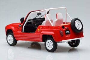 Renault 4L JP4 Czerwony Otto 1:18 OT998 Żywica — zdjęcie 5 z 6