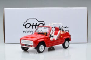 Renault 4L JP4 Czerwony Otto 1:18 OT998 Żywica — zdjęcie 6 z 6