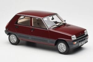 Renault 5 GTL Bordeaux Czerwony Otto 1:18 OT1059 Żywica — zdjęcie 4 z 6