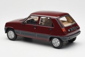 Renault 5 GTL Bordeaux Czerwony Otto 1:18 OT1059 Żywica — zdjęcie 5 z 6