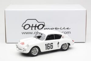Alpine A106 #166 F. Jacques / R. Jacques Rally Monte Carlo 1960 Otto 1:18 OT543 Żywica — zdjęcie 6 z 6