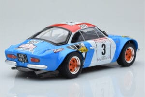 Alpine A110 #3 B. Darniche / A. Mahe Tour de Corse 1973 IXO 1:18 18RMC062B Metal — zdjęcie 2 z 6