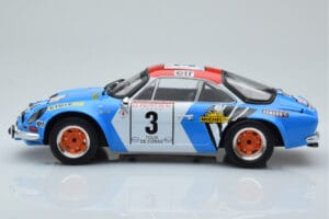 Alpine A110 #3 B. Darniche / A. Mahe Tour de Corse 1973 IXO 1:18 18RMC062B Metal — zdjęcie 3 z 6