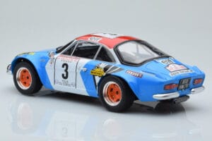 Alpine A110 #3 B. Darniche / A. Mahe Tour de Corse 1973 IXO 1:18 18RMC062B Metal — zdjęcie 5 z 6