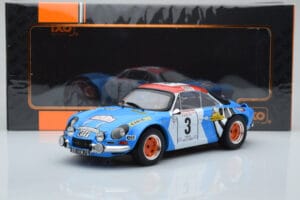 Alpine A110 #3 B. Darniche / A. Mahe Tour de Corse 1973 IXO 1:18 18RMC062B Metal — zdjęcie 6 z 6