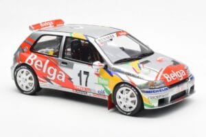 Renault Clio Maxi Kit Car Belga #17 Rally Ypres 1995 Otto 1:18 OT1058 Żywica — zdjęcie 4 z 6