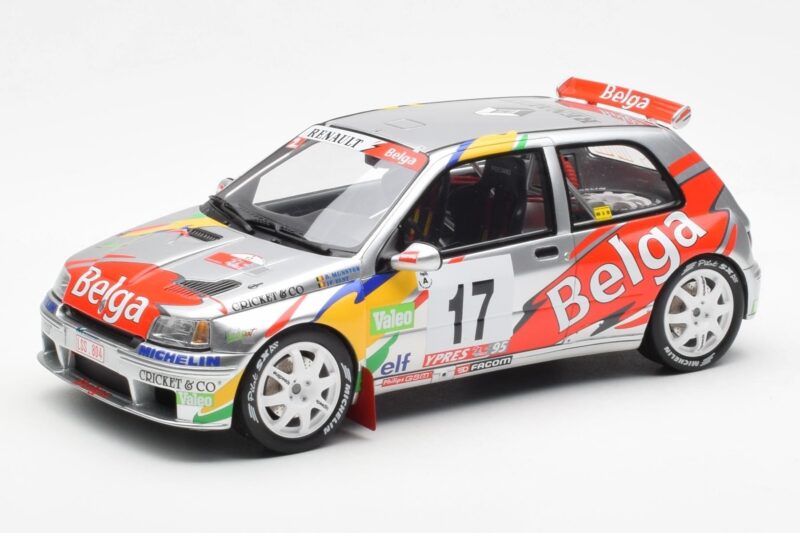 Renault Clio Maxi Kit Car Belga #17 Rally Ypres 1995 Otto 1:18 OT1058 Żywica