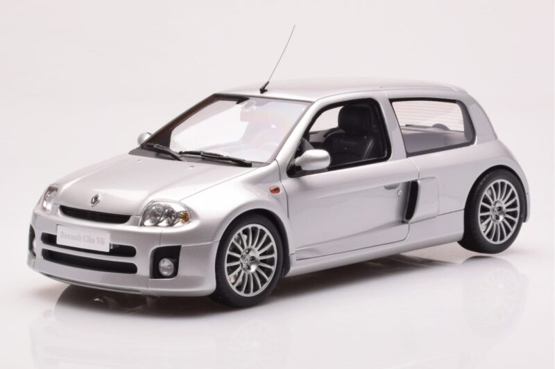 Renault Clio V6 Phase 1 Srebrny Otto 1:18 OT1034 Żywica