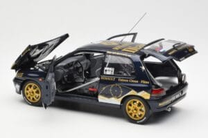 Renault Clio Williams DIAC #21 Jordan / Boyere Tour de Corse 1993 Norev 1:18 185228 Metal — zdjęcie 5 z 8