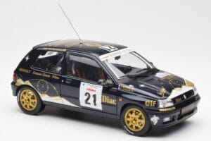 Renault Clio Williams DIAC #21 Jordan / Boyere Tour de Corse 1993 Norev 1:18 185228 Metal — zdjęcie 6 z 8