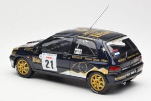 Renault Clio Williams DIAC #21 Jordan / Boyere Tour de Corse 1993 Norev 1:18 185228 Metal — zdjęcie 7 z 8
