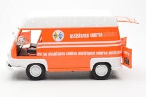 Renault Estafette Pomarańczowy Assistance Course Norev 1:18 185123 Metal — zdjęcie 4 z 10
