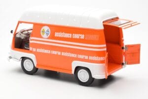 Renault Estafette Pomarańczowy Assistance Course Norev 1:18 185123 Metal — zdjęcie 7 z 10