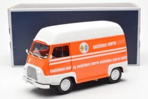 Renault Estafette Pomarańczowy Assistance Course Norev 1:18 185123 Metal — zdjęcie 10 z 10