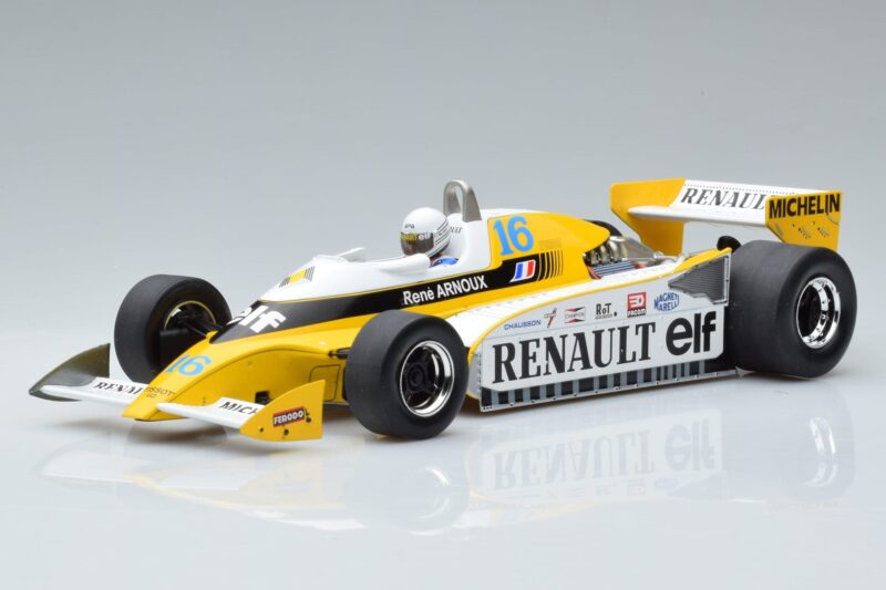 Renault RS10 Elf #16 R. Arnoux British GP 1979 MCG 1:18 MCG18617F Metal