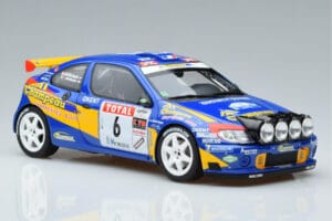 Renault Megane Maxi #6 S. Loeb / D. Elena Rallye Mont Blanc 2000 Otto 1:18 OT960 Żywica — zdjęcie 4 z 6