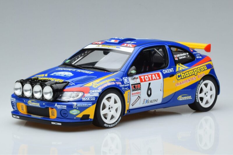 Renault Megane Maxi #6 S. Loeb / D. Elena Rallye Mont Blanc 2000 Otto 1:18 OT960 Żywica