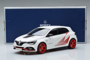 Renault Megane RS Trophy-R Mk4 Biały Norev 1:18 185239 Metal — zdjęcie 6 z 6