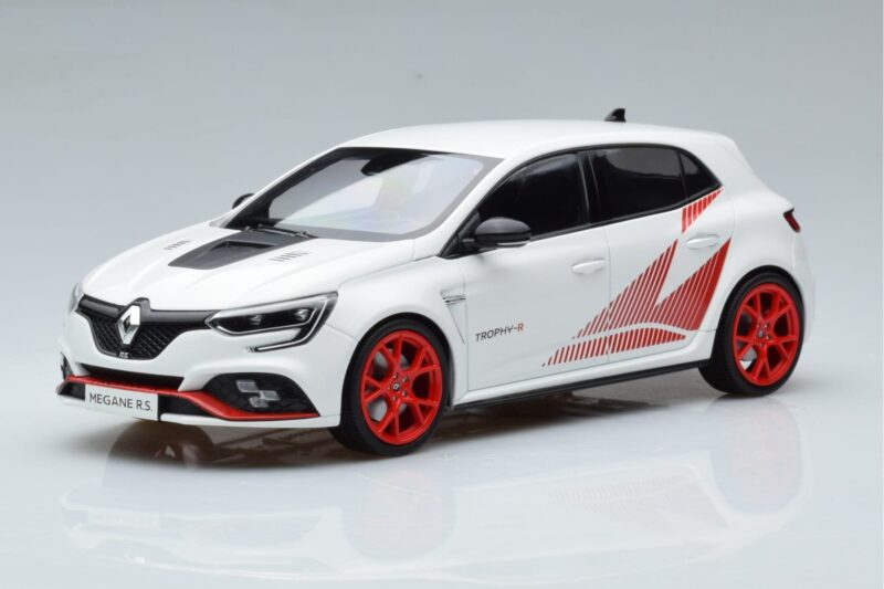 Renault Megane RS Trophy-R Mk4 Biały Norev 1:18 185239 Metal