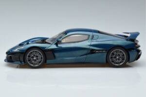 Rimac Nevera Niebieski GT Spirit 1:18 GT405 Żywica — zdjęcie 3 z 6