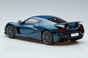 Rimac Nevera Niebieski GT Spirit 1:18 GT405 Żywica — zdjęcie 5 z 6